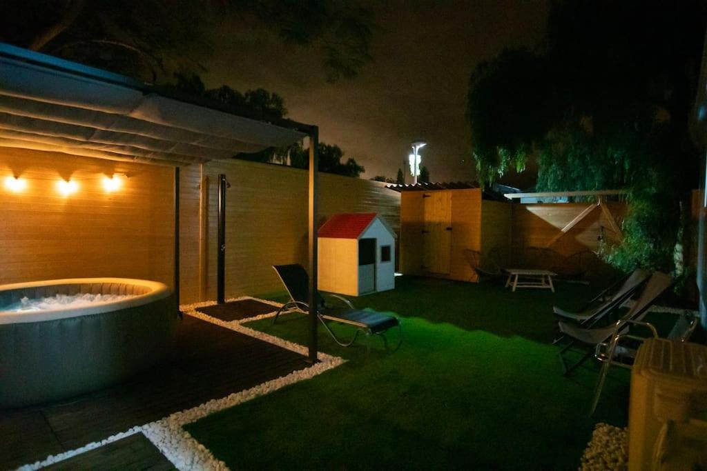 Private Paradise On Cozy Campsite, Jacuzzi, Netflix Las Galletas Exteriör bild
