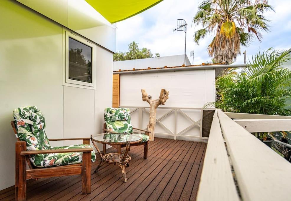 Private Paradise On Cozy Campsite, Jacuzzi, Netflix Las Galletas Exteriör bild