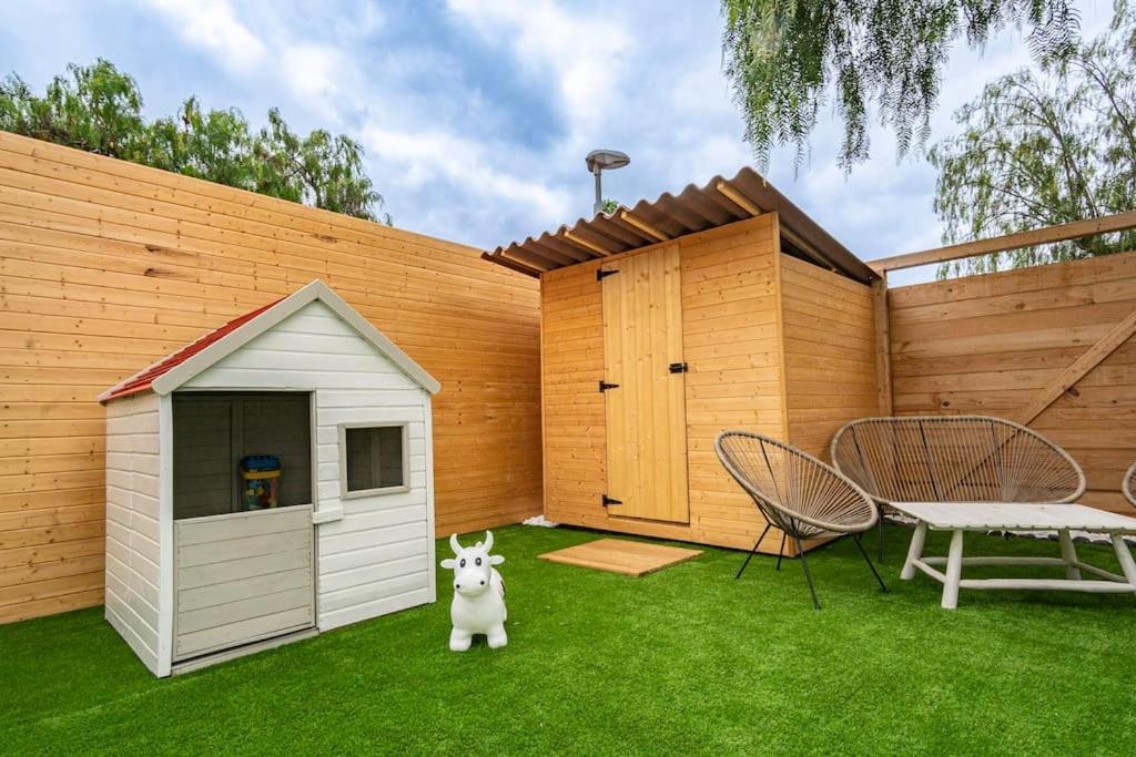 Private Paradise On Cozy Campsite, Jacuzzi, Netflix Las Galletas Exteriör bild